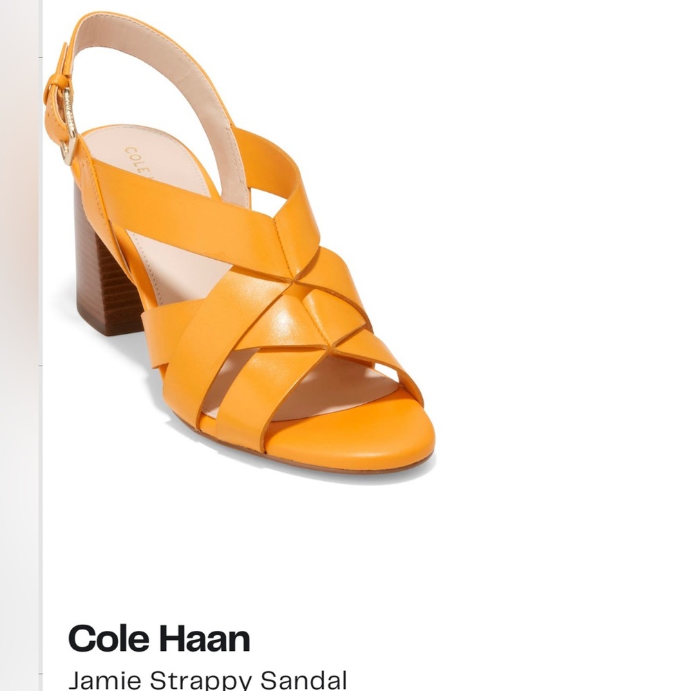 New - Cole Haan Leather Sandal
